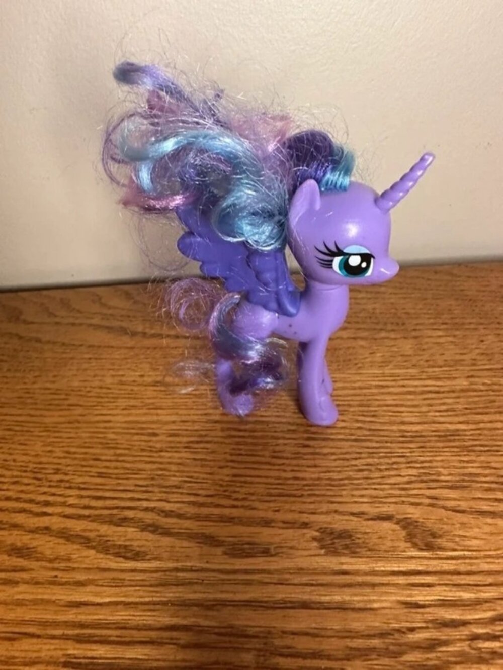 My Little Pony Princess Twilight Sparkle Alicorn Figure Purple Pony Hasbro Brush